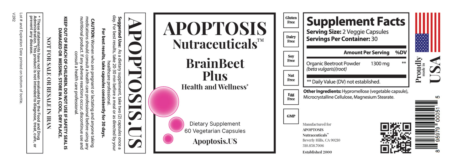 BrainBeet Plus, Health and Wellness