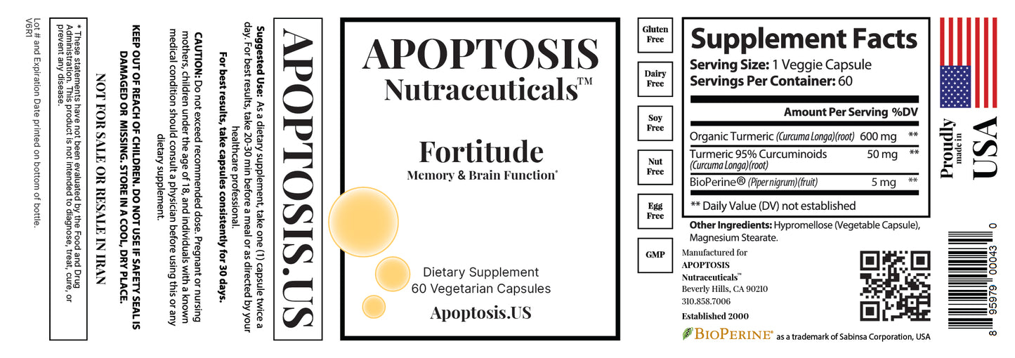 Fortitude, Memory & Brain Function