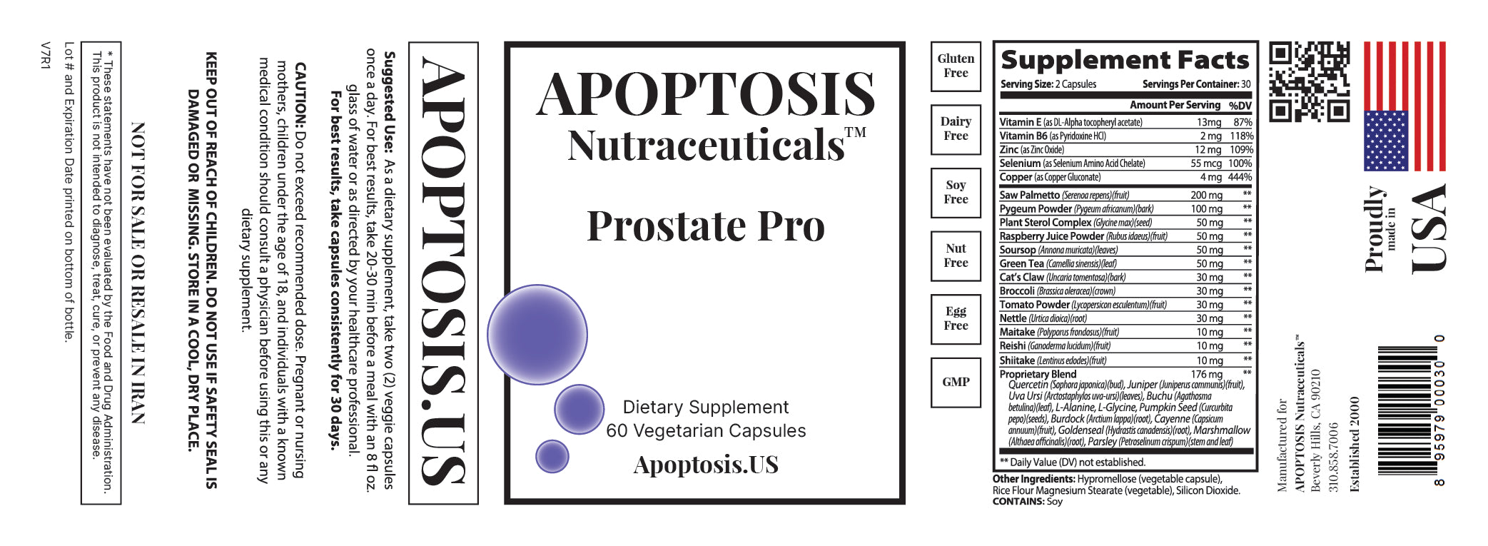 Prostate Pro – APOPTOSIS Nutraceuticals